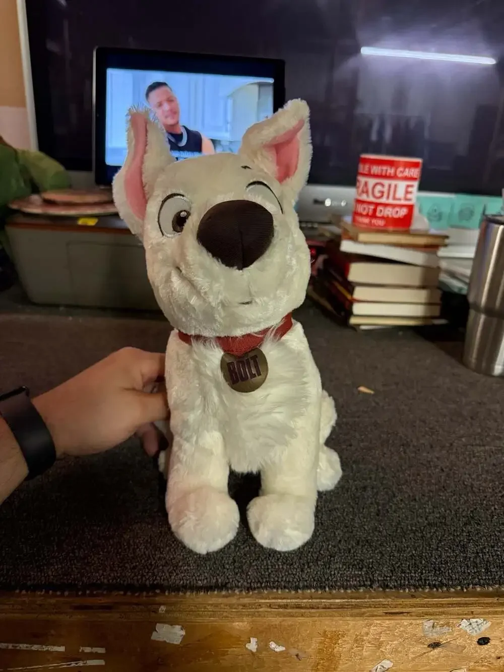 Disney Bolt Plush Dog Stuffed Animal